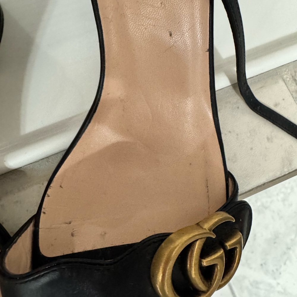 Gucci Marmont Leather Block Heel Sandal
SALE!!! Closet Clean Out Price - Picture 5 of 13